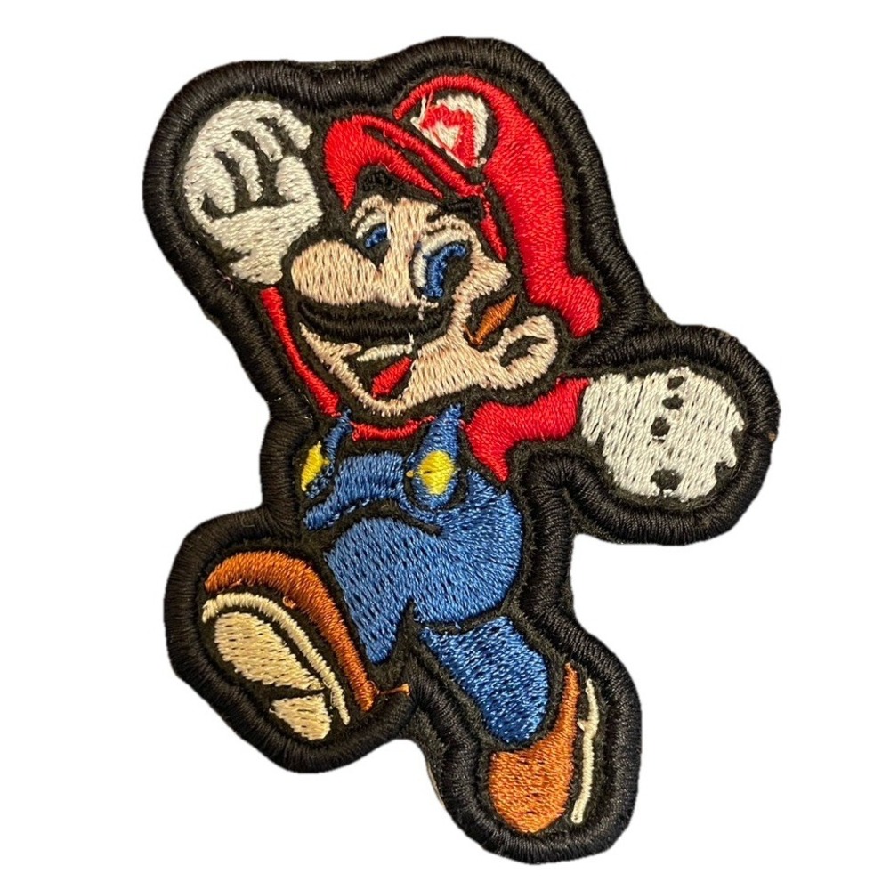 Super Mario Character Embroidered Iron On Patch